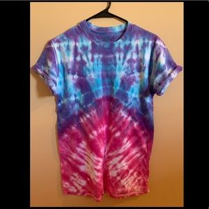 Handmade Tie Dye Cotton T Shirt